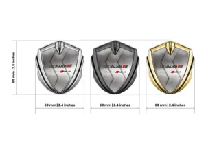 Audi Emblemas Metálicos a Medida Imagen Carrera Metal Lustro